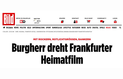 BILD berichtet über Frankfurt Testosteron